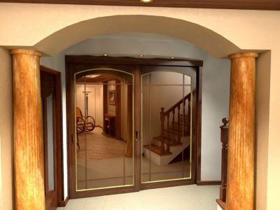 Стекло с зеркальным напылением