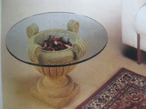 Круглое стекло для эксклюзивного стола