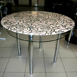 Стеклянные столешницы